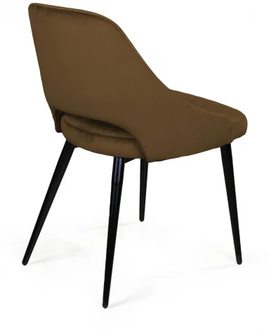 Стул William ромб, бархат коричневый 12/ черный конус Top Concept custom 78400