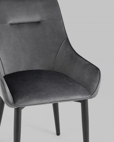 Стул Stool Group Диана велюр серый УТ000031285