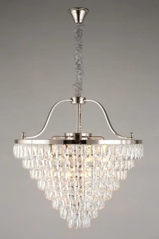 Подвесная люстра каскадная Aployt Gerta APL.725.03.13 (220V, хрусталь, на цепи)