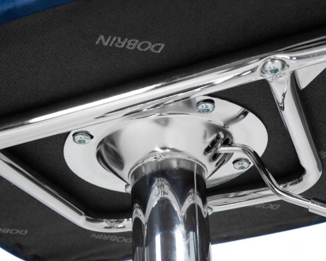 Стул барный DOBRIN CHARLY (синий велюр (MJ9-117))