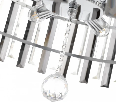 Потолочная люстра хрустальная на штанге Arte Milano Sorrento-1409 371409/6/100/470 CR (220V)