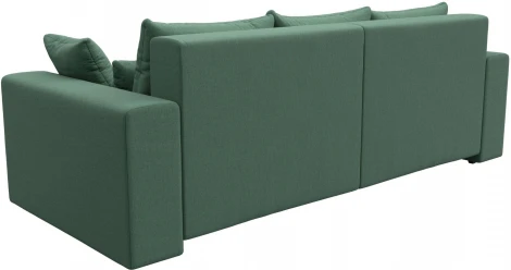 Диван прямой Майами (Зеленый/Рогожка) Лига Диванов арт.121156