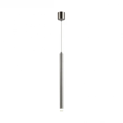 Подвесной светильник светодиодный Odeon Light Fiano 4375/3LA никель/хрусталь. стекло/металл IP20 LED 3W 400Лм 3000K 220V (на проводе, круглые)