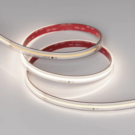 Светодиодная лента герметичная SPI-COB-PS-X378-14mm 24V Day4000-PX63-BPT (7 W/m, IP67, 5m) (Arlight, бегущий огонь) 039963