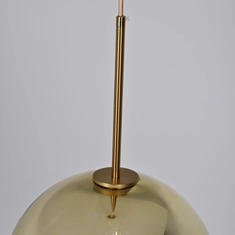 Подвесной светильник Passage One D30 Gold By ImperiumLoft Passage-One01 (220V, на проводе, шар)