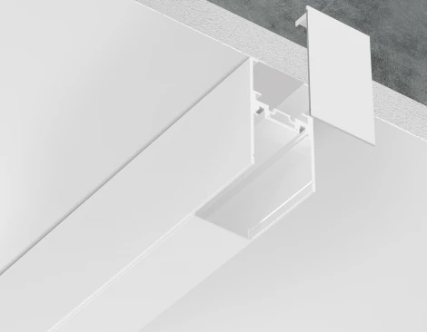 Шинопровод магнитоный накладной-подвесной 48В белый 3м Ambrella Magnetic Ultra slim 26 48В GV1056