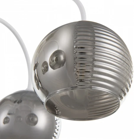Потолочная люстра на штанге Arte Milano Napoli 320719/3 CR+WH (220V, шар)