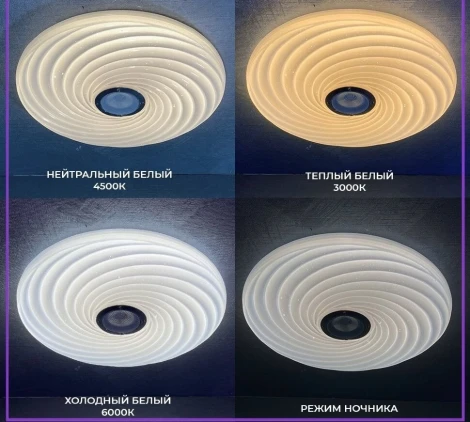 Потолочный светильник светодиодный Seven Fires Флорес 45440.45.90.77BT