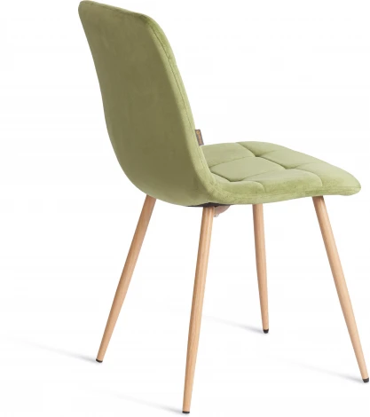 Стул CHILLY (mod. JSC-220) / 2 шт. в упаковке Tetchair (Велюр,Металл /Зеленый) арт.24570