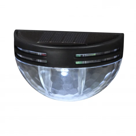 Светильник настенный на солнечной батарее. 1 светодиод, 1*ААA Ni-Mh аккумулятор в/к. IP44 Uniel USL-F-251/PM050 SHINY