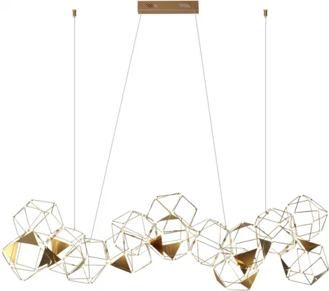 Подвесная люстра Odeon Light Trellis 5086/64L античная бронза/металл LED 64W 4000K 3800Лм (220V, на тросе)