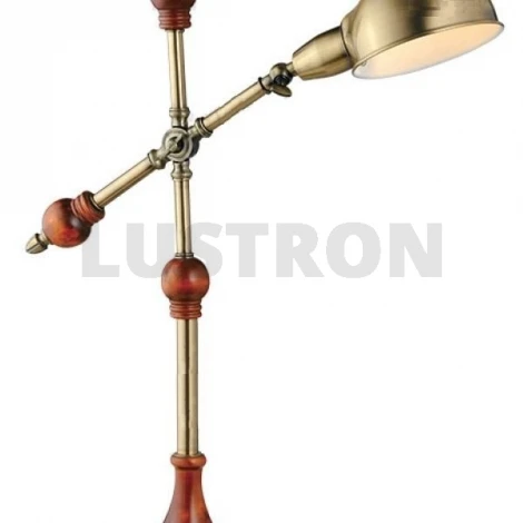 Торшер N-Light 821 821-01-04 красное дерево+бронза