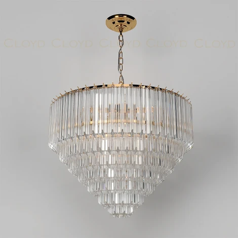 Подвесная люстра каскадная Cloyd Oratoria 10308 (220V, на цепи)