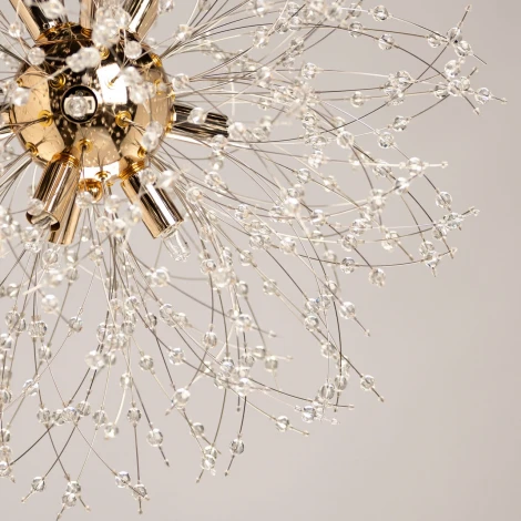 Подвесная люстра хрусталь De City 280012109 в форме шара