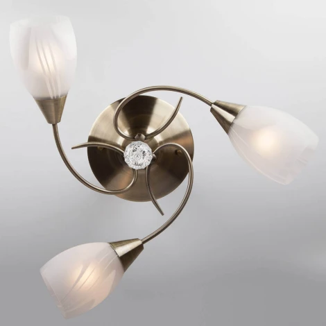 Потолочная люстра Eurosvet Virginia 30100/3 античная бронза (220V)