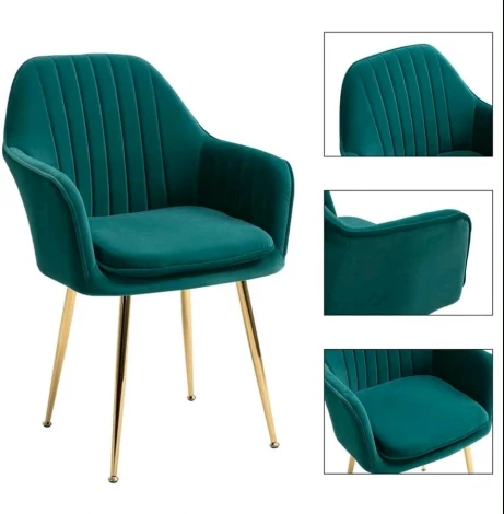 Стул Tranquil Synchrony Hesby Велюр/Зеленый арт.HSBI_Y607_green