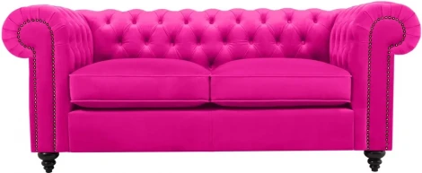 Диван Chester Classic ОГОГО (арт.344537), (Ткань/Розовый)