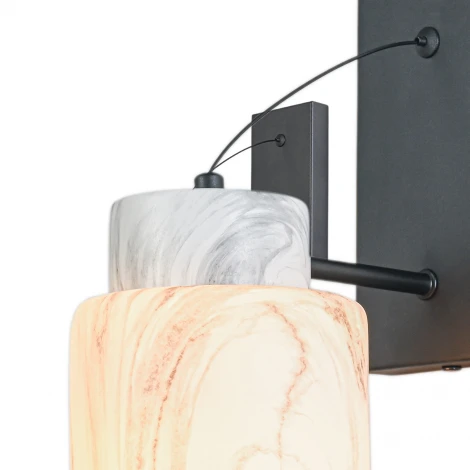 Бра Escada Marfeel 1173/1A E27*60W Black/Marble white