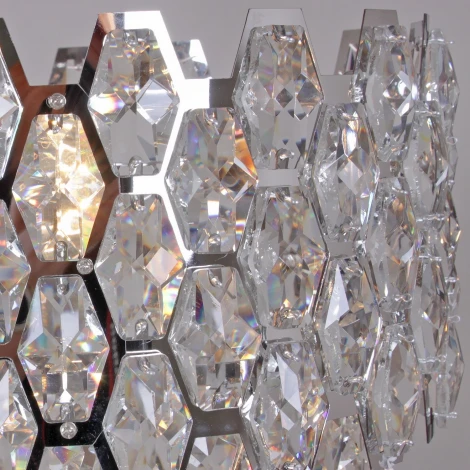 Подвесная люстра хрустальная Reluce 00995-0.4-10L MX CH