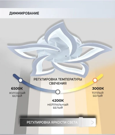 Потолочная люстра Seven Fires Lorens SF5018/5C-WT