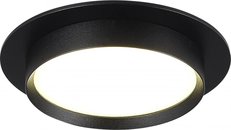 Встраиваемый светильник ST Luce ST258.408.01 Черный GX53 1*50W 220V