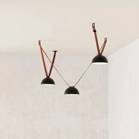 Комплект ременной трековой системы Belty, светодиодные 48V 24W Denkirs Belty SET DK55SET21-01-BR