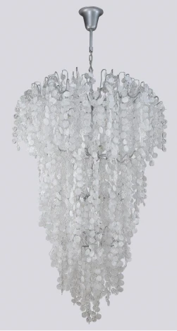 Подвесная люстра Crystal Lux Barcelona SP33 SILVER (220V, на цепи)