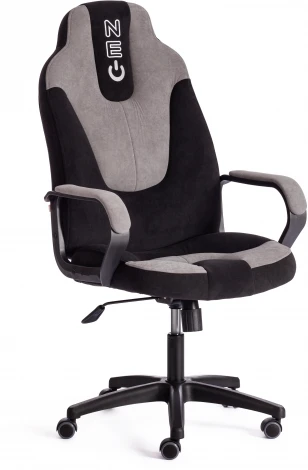 Кресло NEO 2 (22) флок , черный/серый, 35/29 Tetchair 19578