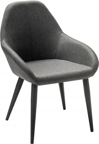 Кресло Kent темно-серый/черный R-Home арт.410119130h_ТмСер_черн
