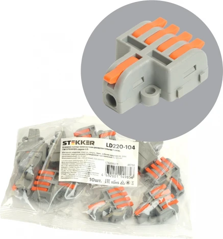 Клемма разветвительная Stekker 49792