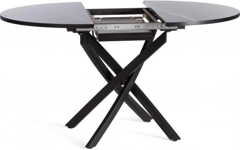 Кухонный стол Tetchair MANZANA (ЛДСП,HPL,Металл/Черный)