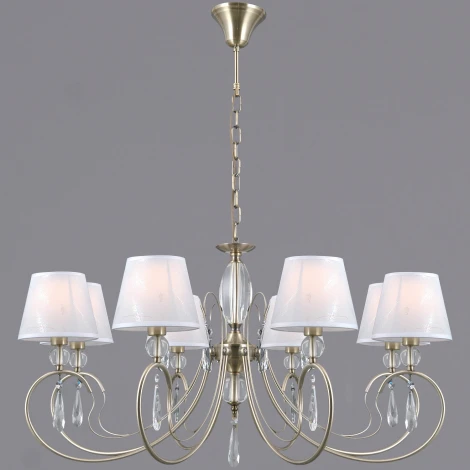 Подвесная люстра ILLUMICO IL0193-8PSQ-24 AB CASTOR (220V, на цепи)