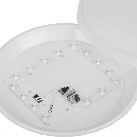 Потолочный светильник светодиодный ЭРА SPB-6 Slim Base WH 24W-5K