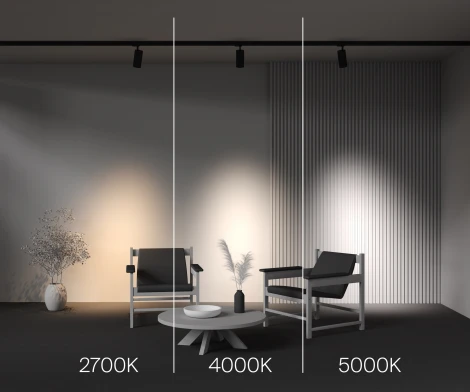 Трековый светильник трехфазный 30W 220V Maytoni Focus Led TR197-3-30WCCT-M-B (круглые)