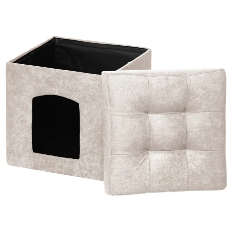 Пуфик Dreambag складной Для Животных Светло-Бежевый Велюр 13400