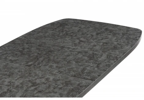 Кухонный стол Woodville Кортез 32 116(160)x77 раздвижной малави / серый