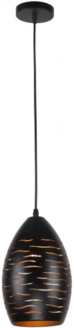Подвесной светильник Imex MD.2922-1-P BK+GD (220V, на проводе)