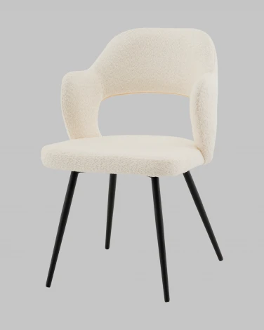 Стул Роккиана букле молочный Stool Group арт.УТ000041357