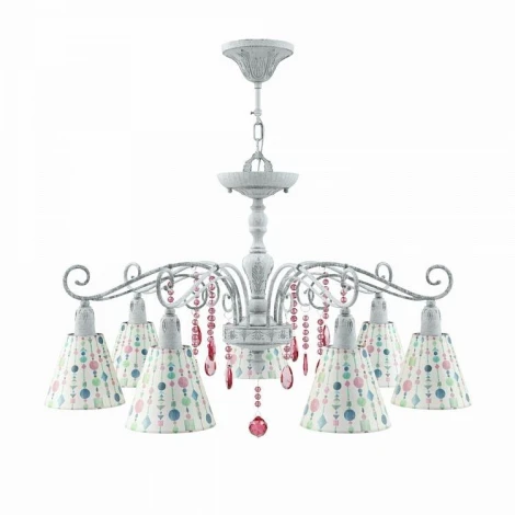 Люстра подвесная Provence 27 E4-07-G-LMP-O-17-CRL-E4-07-PK-DN