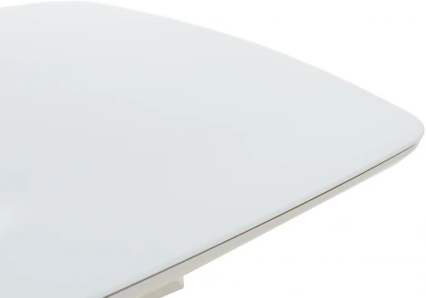 Стол Нотр Дам MODERNE стекло OPTIWHITE 1400(1800)*850, Белый, Аврора