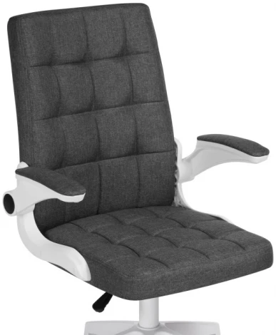 Компьютерное кресло Woodville Elga dark gray / white 15609