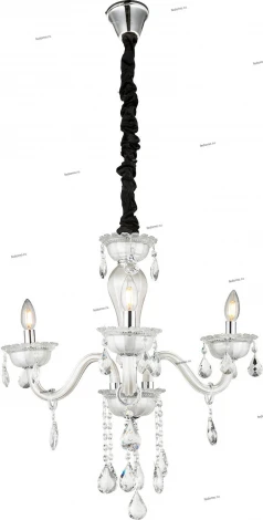 Подвесная люстра Globo Teejay 64118-3 (220V, на цепи, подсвечник, свеча)