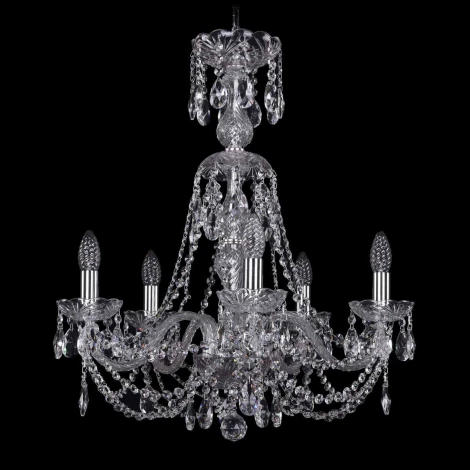 Подвесная люстра Bohemia 1406 1406/5/195/XL-64/Ni