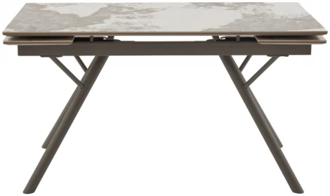 Стол ЛИБЕРТИ 180 цвет ПАНДОРА (Pandora), керамика / Латте каркас M-City 64408