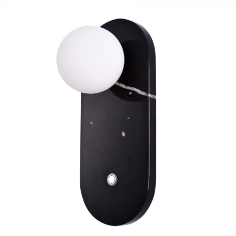Настенный светильник Divinare Milano 5406/06 AP-1 (220V, выключатель, шар)