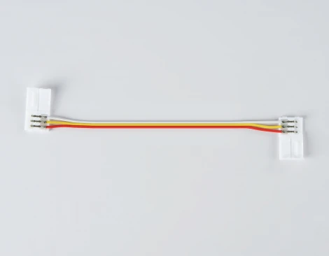 Соединитель гибкий Ambrella Illumination GS7701 двухсторонний для светодиодной ленты 5050 12/24V (3 конт.) 150 мм
