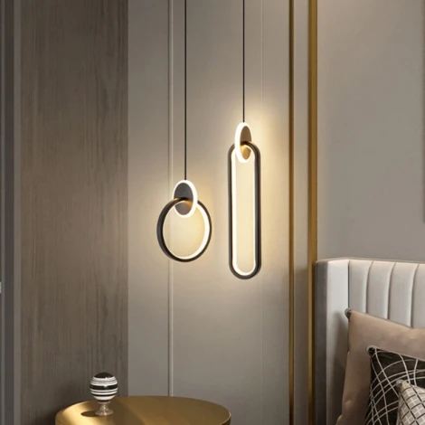 Подвесной светильник Randall B Black Imperiumloft Randall01 (232607-23) (LED, 220V, на проводе)