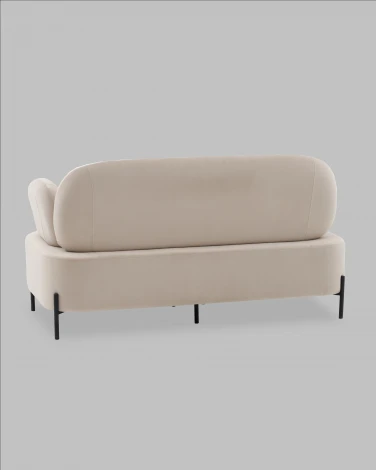 Диван Кэнди велюр бежевый Stool Group арт.УТ000041756
