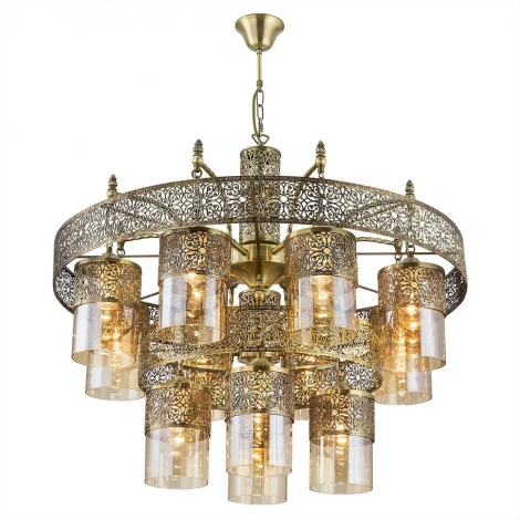 Подвесная люстра Citilux Эмир CL467193 (220V, на цепи, круглые)