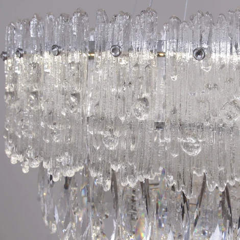 Подвесная люстра хрустальная светодиодная Reluce 08806-0.4-02